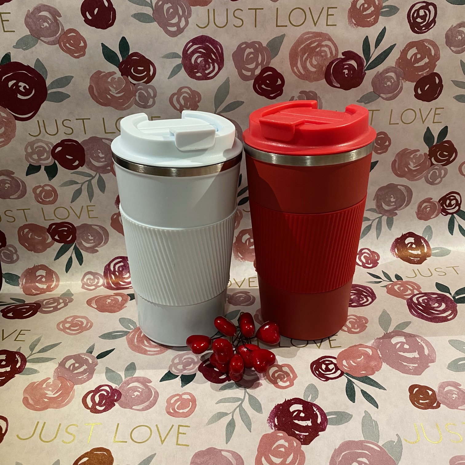 VALENTIN NAPI LIUP KÁVÉS UTAZÓPOHÁR DUÓ - Image 4