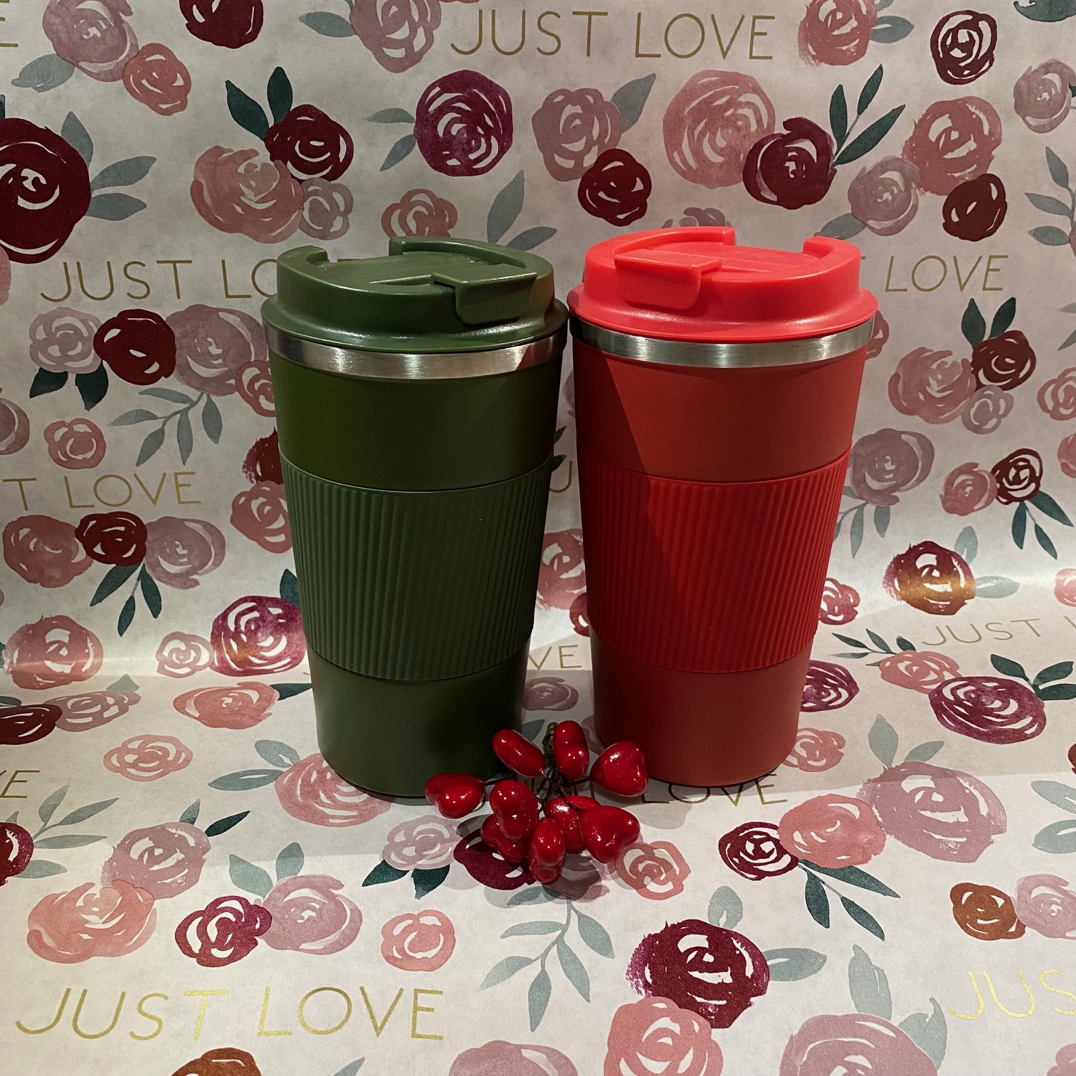 VALENTIN NAPI LIUP KÁVÉS UTAZÓPOHÁR DUÓ - Image 3